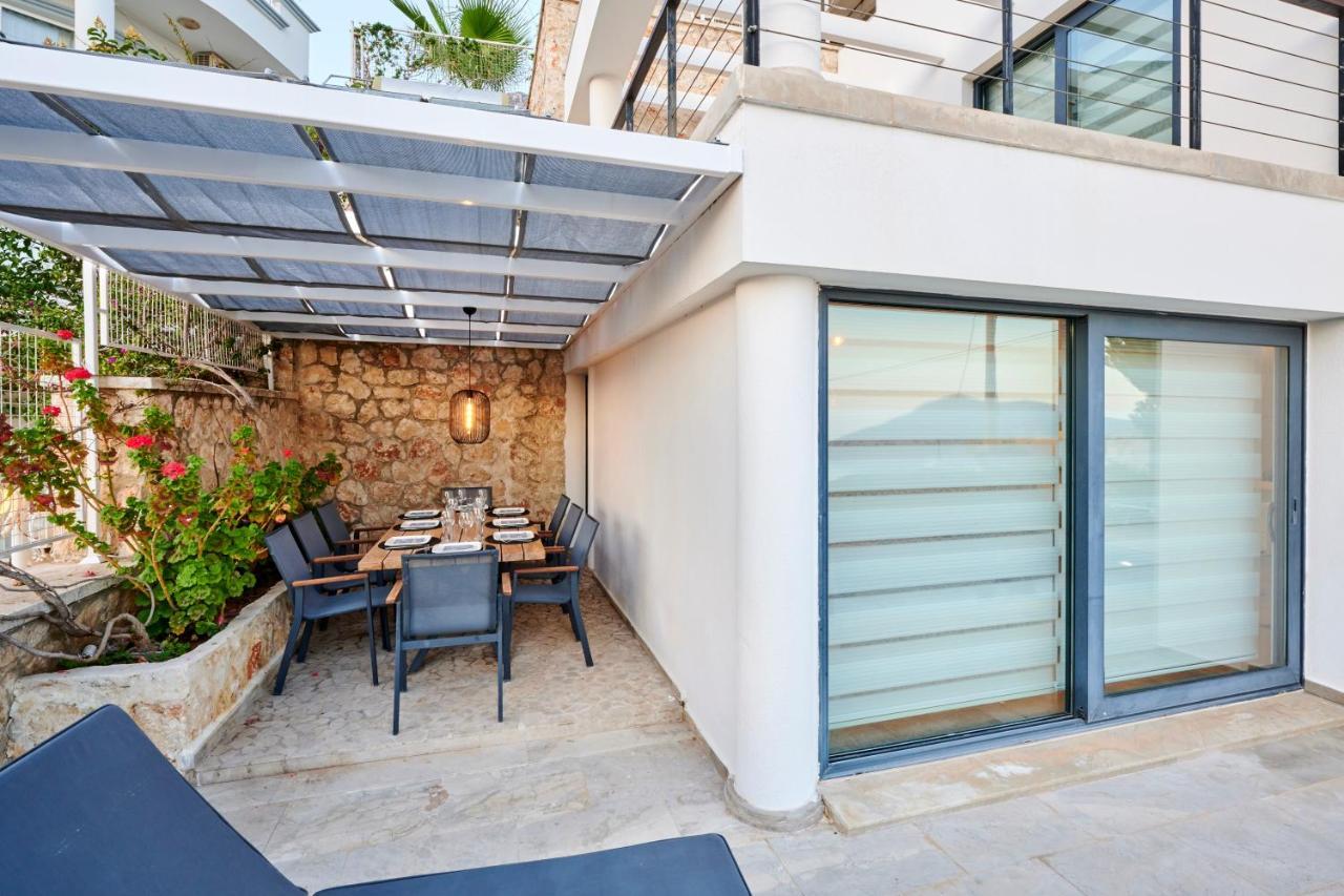 Luxus Villa Skyla Mit 5 Schlafzimmern & Meer-Blick Kaş Exterior photo